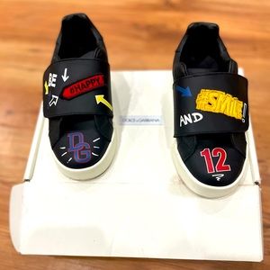 Dolce and Gabbana Patchwork Sneakers